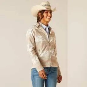ARIAT WOMENS NEW TEAM SOFT SHELL JACKET SAHARA
