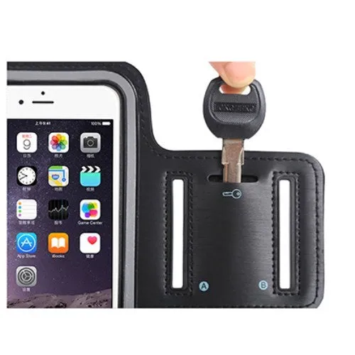 Armband Professional Cover Neoprene Waterproof Wraparound Sport with Buckle for Wiko Sunny 4 Plus (2019) - Black