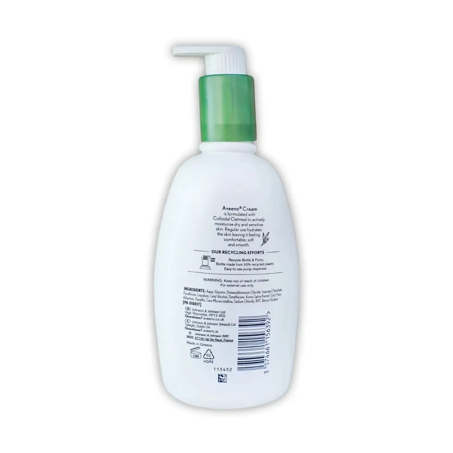 Aveeno Moisturising Cream 500ml