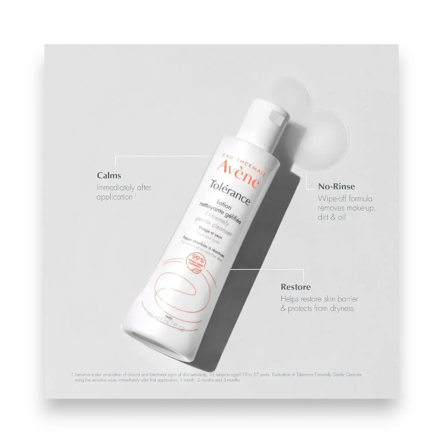 Avene Tolerance Extremely Gentle Cleanser, 200ml