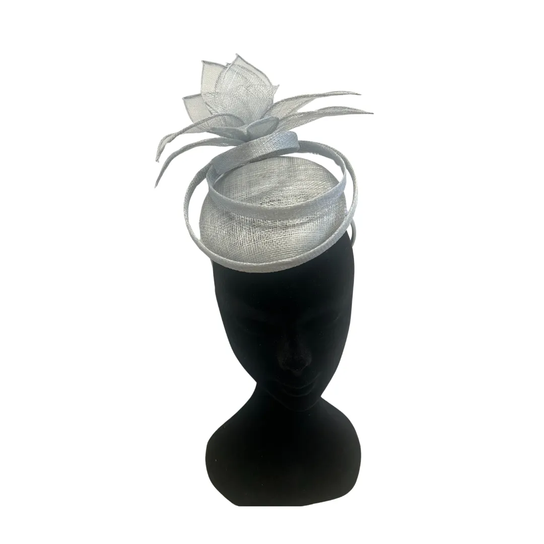 Baby Blue Flower Petal Fascinator