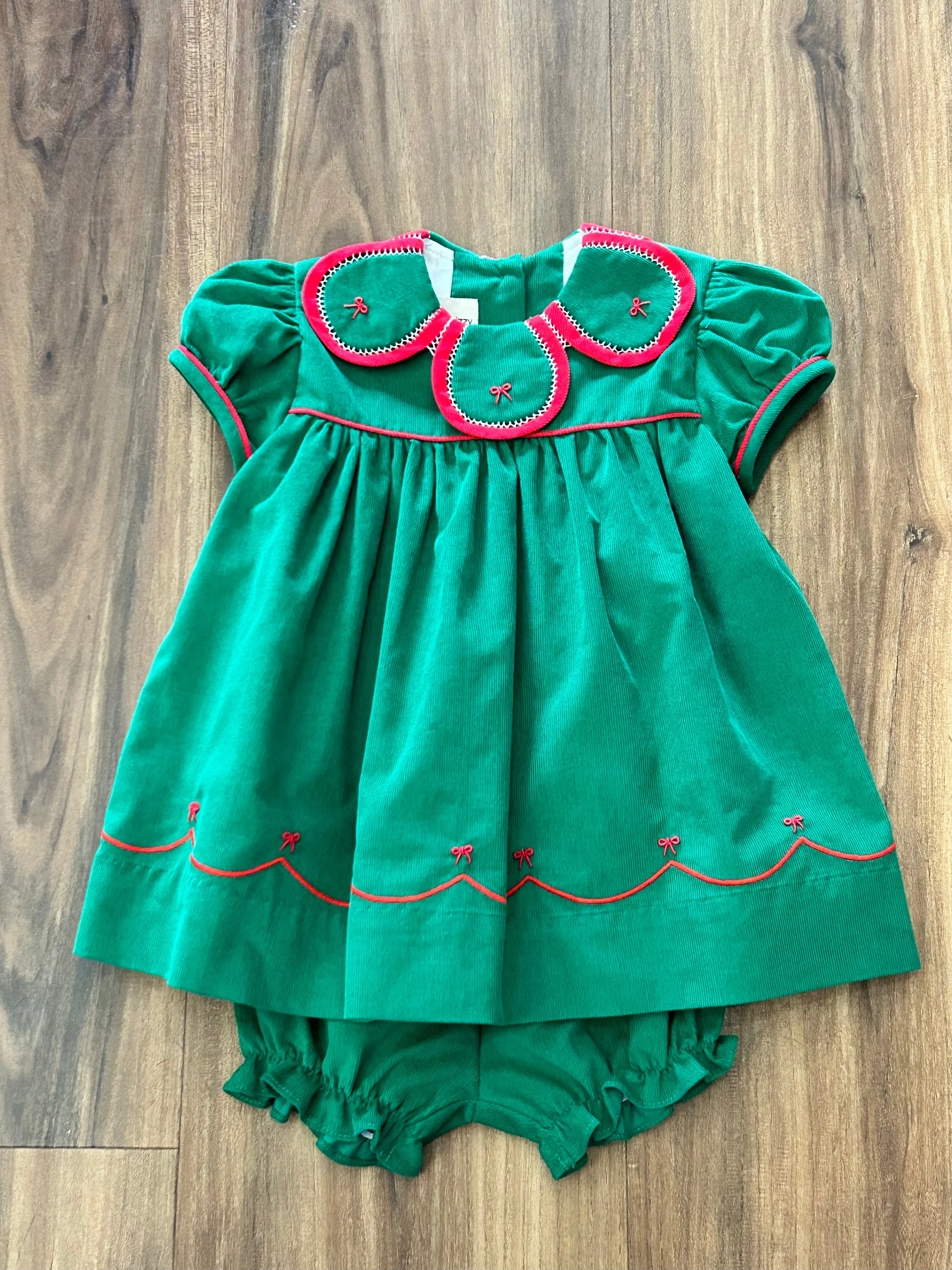 Christmas Bows Petal Dress