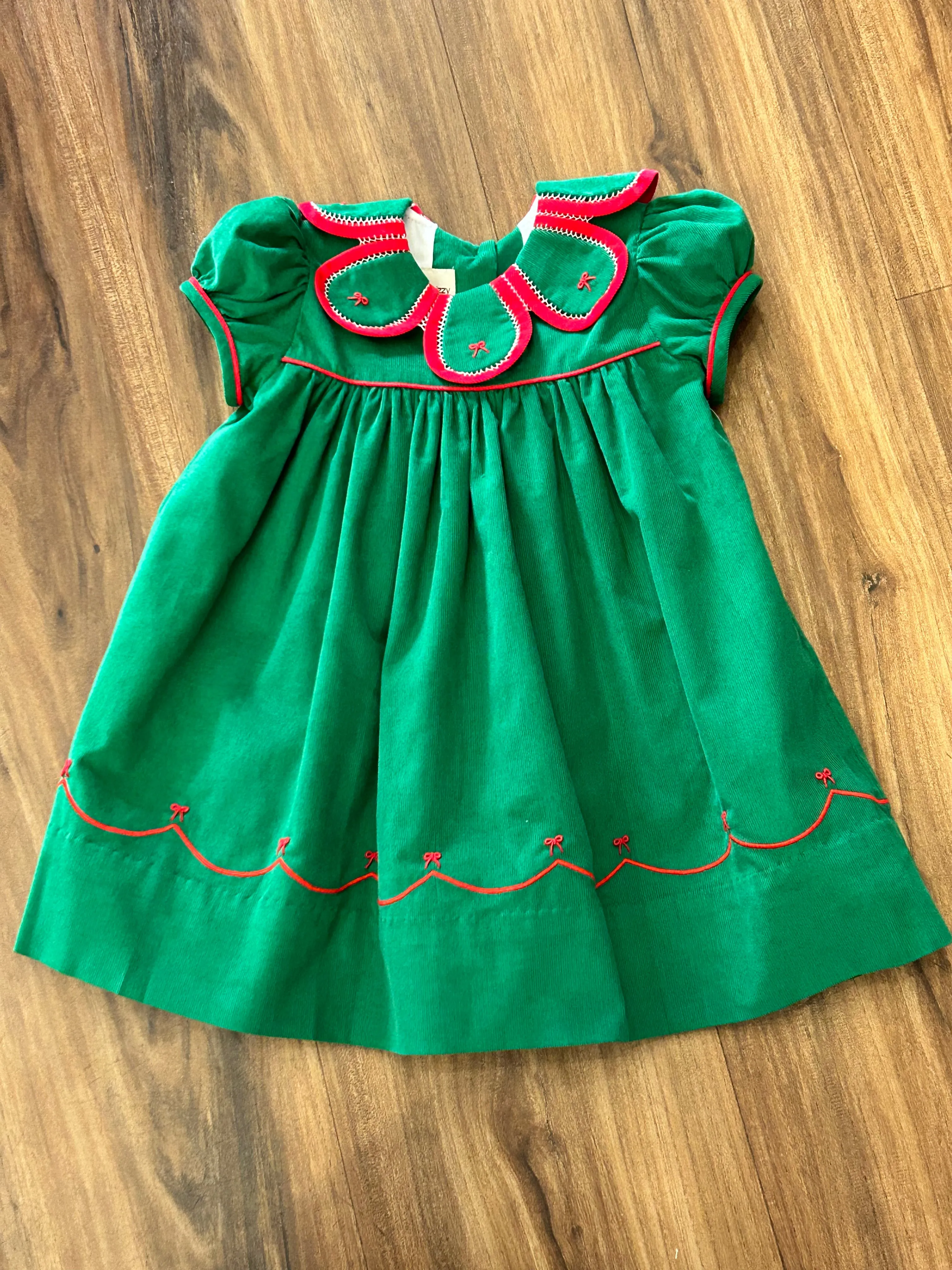 Christmas Bows Petal Dress