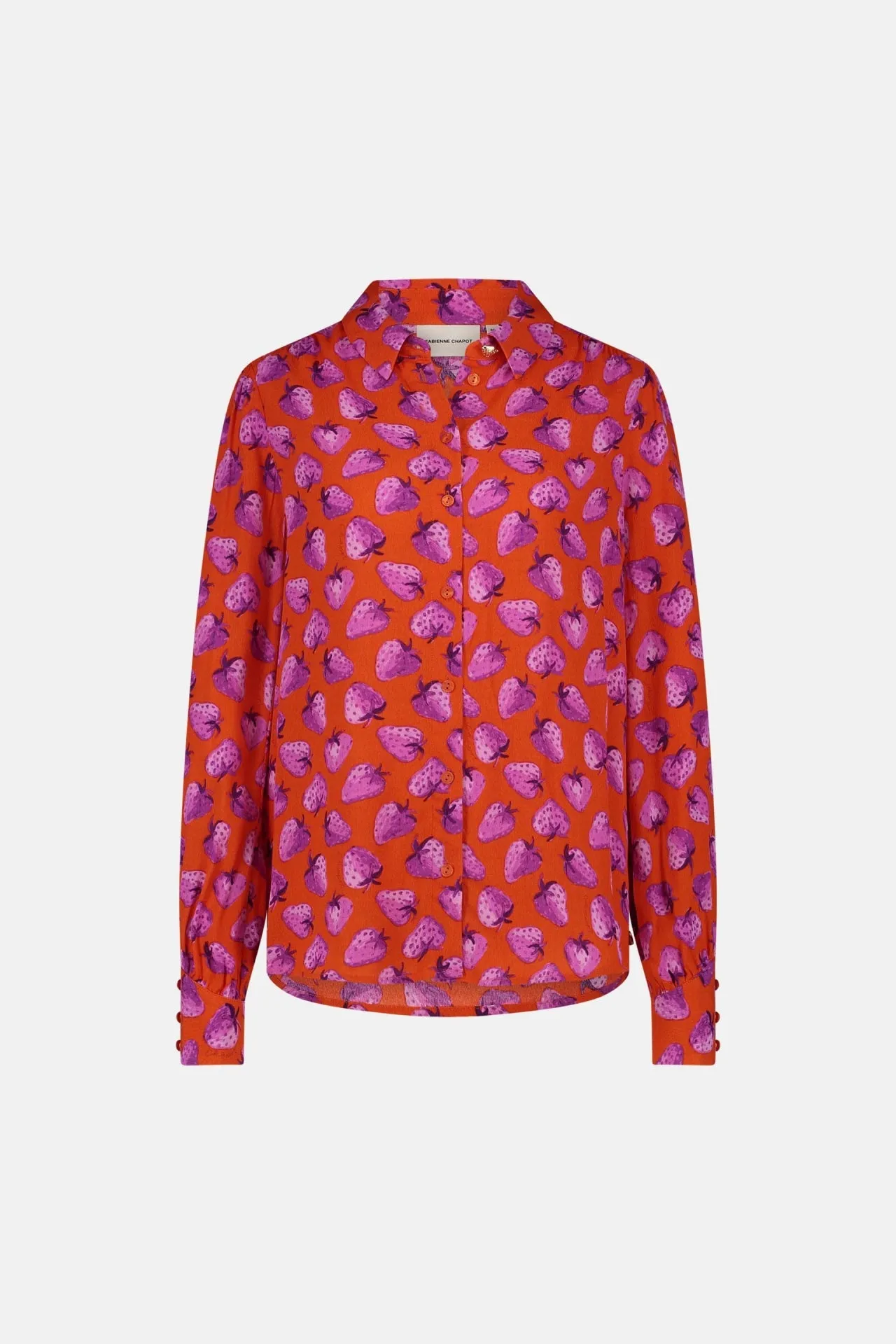 Coco Blouse - Strawberry Print