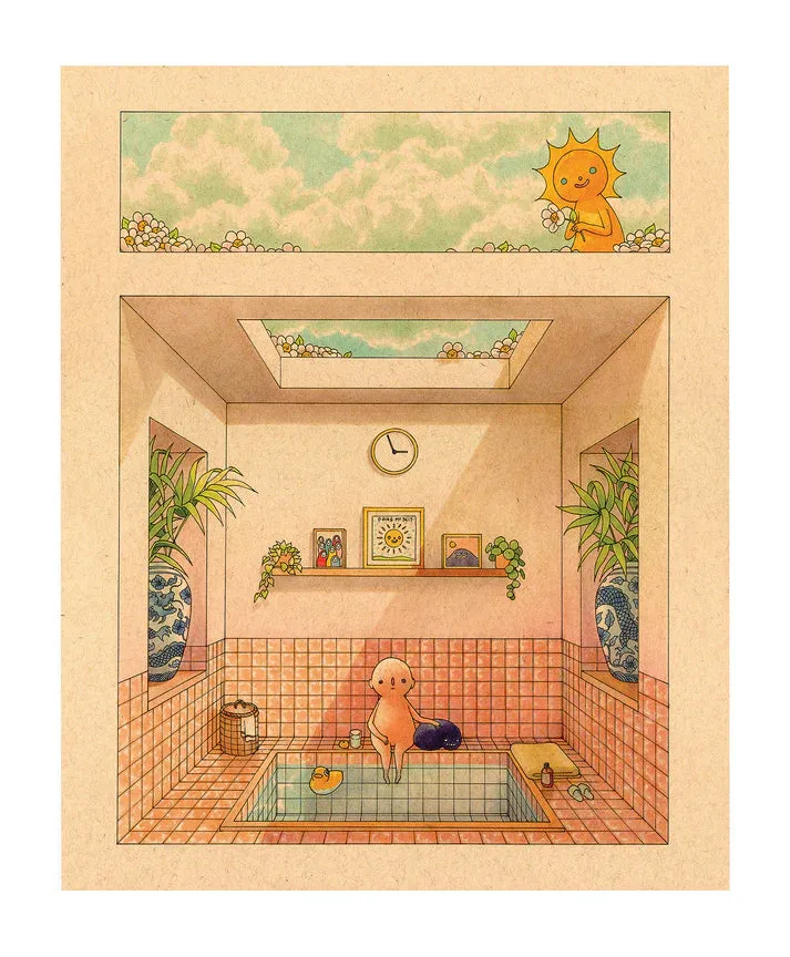 Felicia Chiao - "Sunny Bath" Print