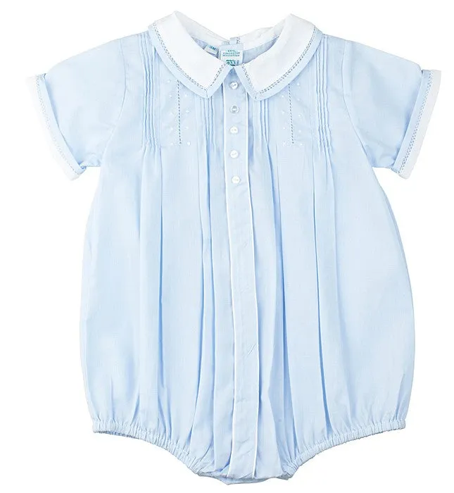 Feltman Brothers Baby Boys Light Blue 23916 Button Front Bubble
