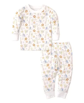 Kissy Kissy Baby Boys Jungle Joy Animals Print Snug Fit Pajamas