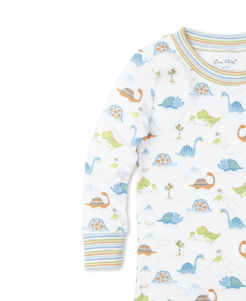 Kissy Kissy Boys Dino Digs Snug Fit Pajamas