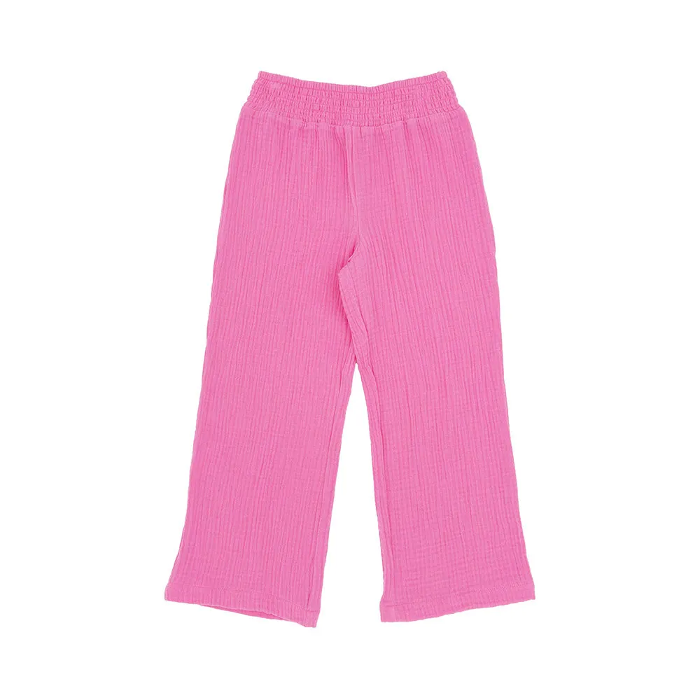 Sundaze Top & Pant Set | Sachet Pink