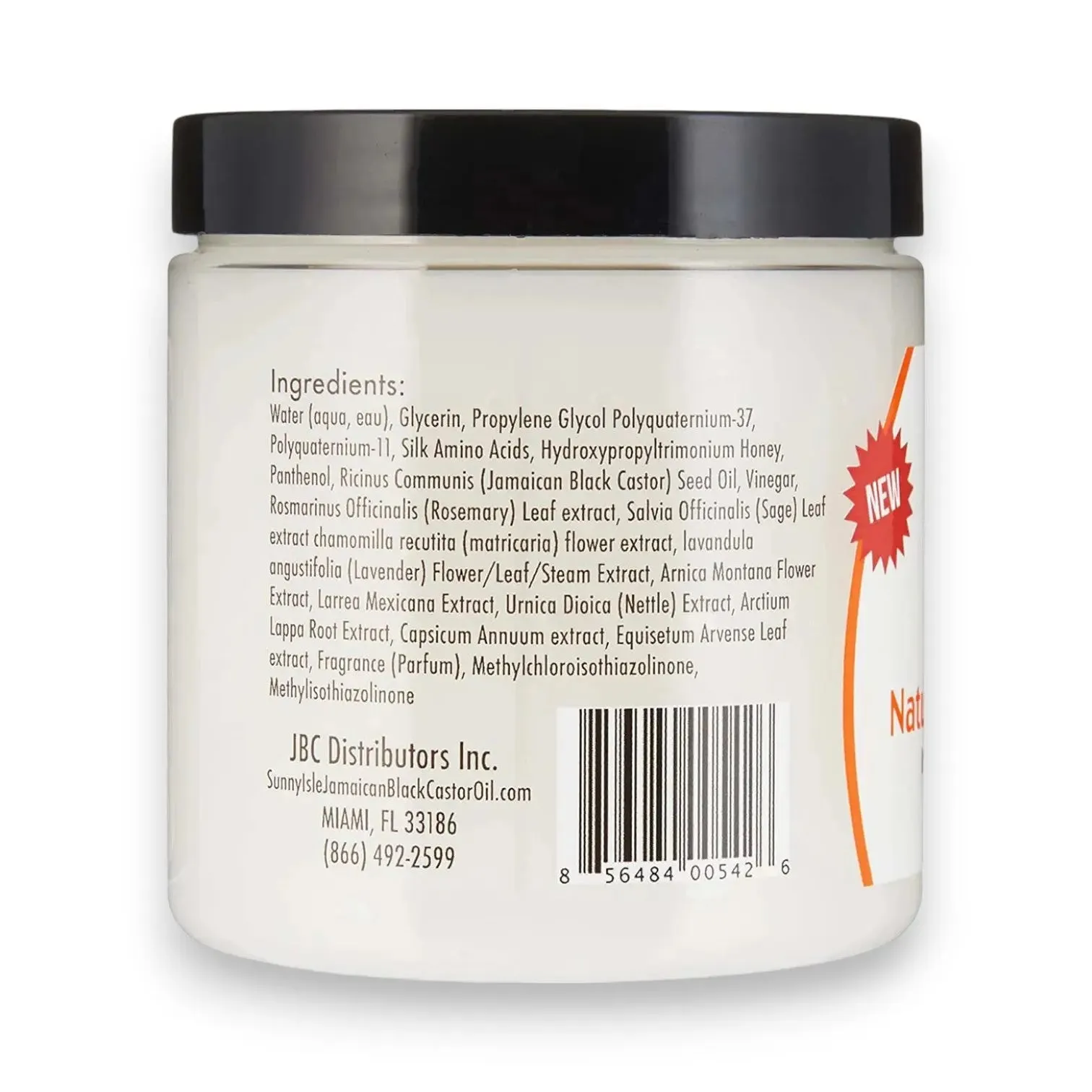 Sunny Isle Jamaican Castor Oil Curly Styling Custard 236g