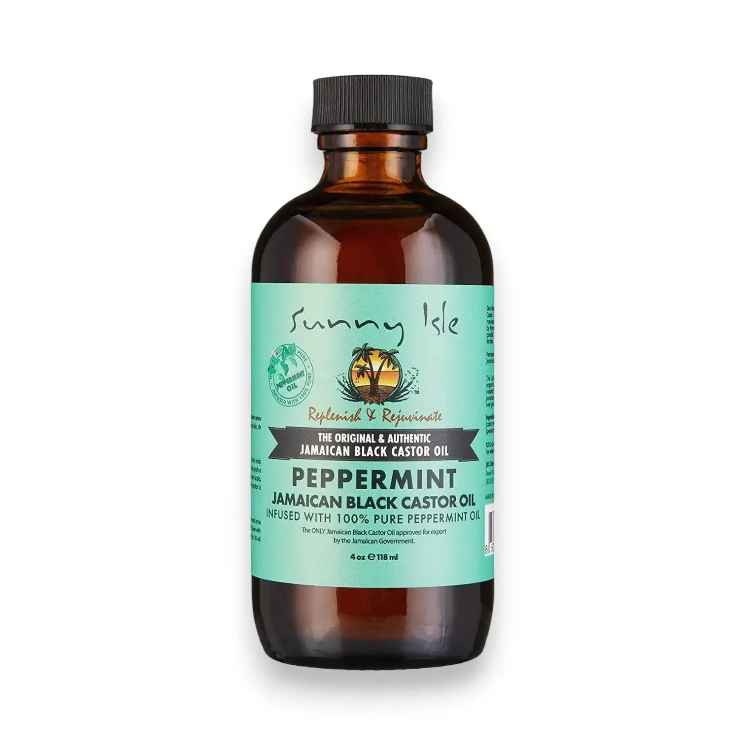 Sunny Isle Peppermint Jamaican Black Castor Oil 118ml