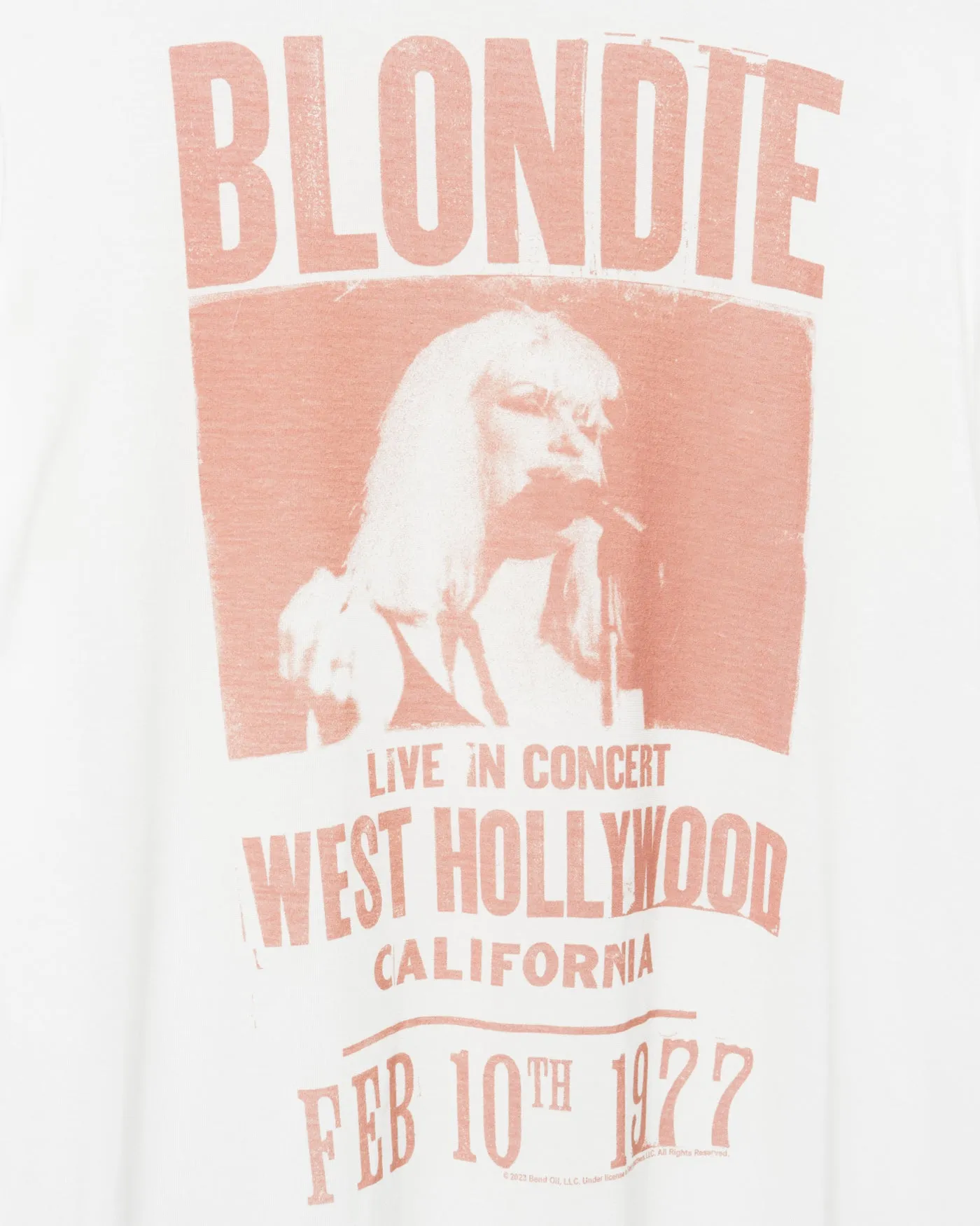 Women's Blondie West Hollywood Vintage Tissue Tee