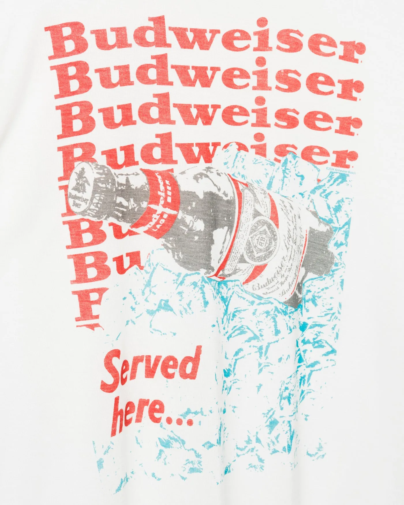 Women's Budweiser Ice Vintage Tissue Tee