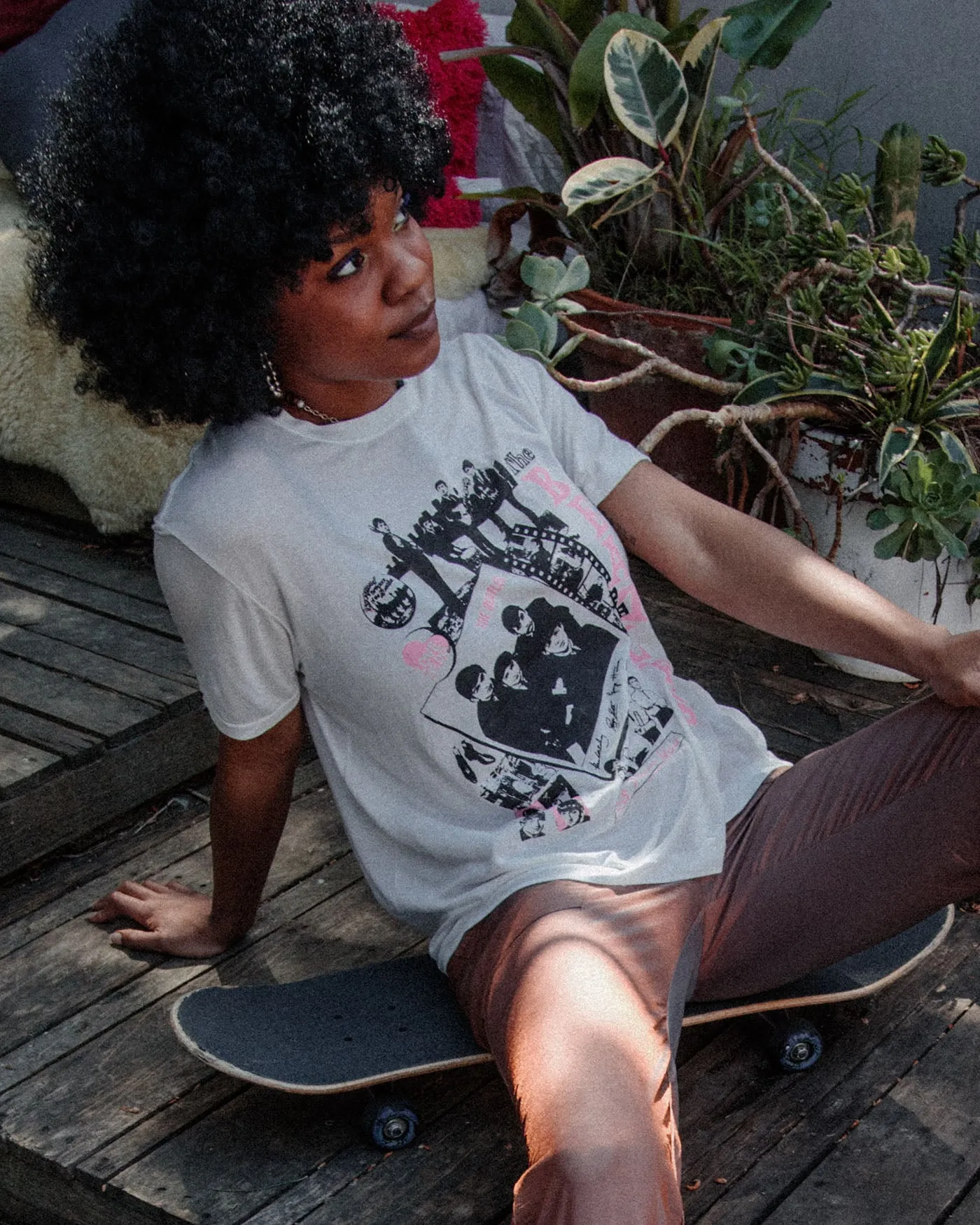Women's P.S. I Love You Vintage Tissue Tee